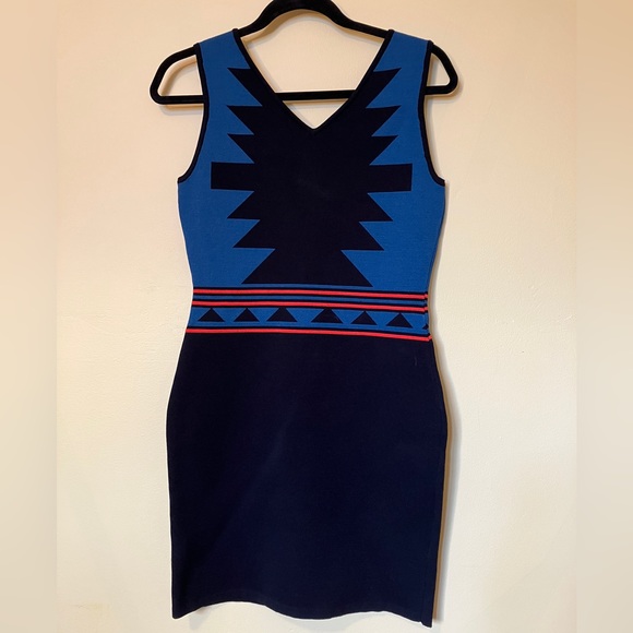 Romeo & Juliet Couture bodycon dress with Aztec motif size Small - Picture 2 of 6